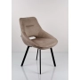 Krzesło DELUXE KR-190 Tkanina  Noga Metalowa